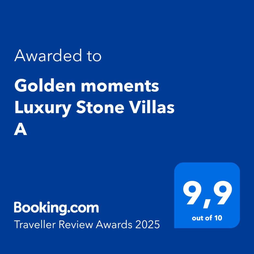 Golden Moments Luxury Stone Villas A メッサリア エクステリア 写真